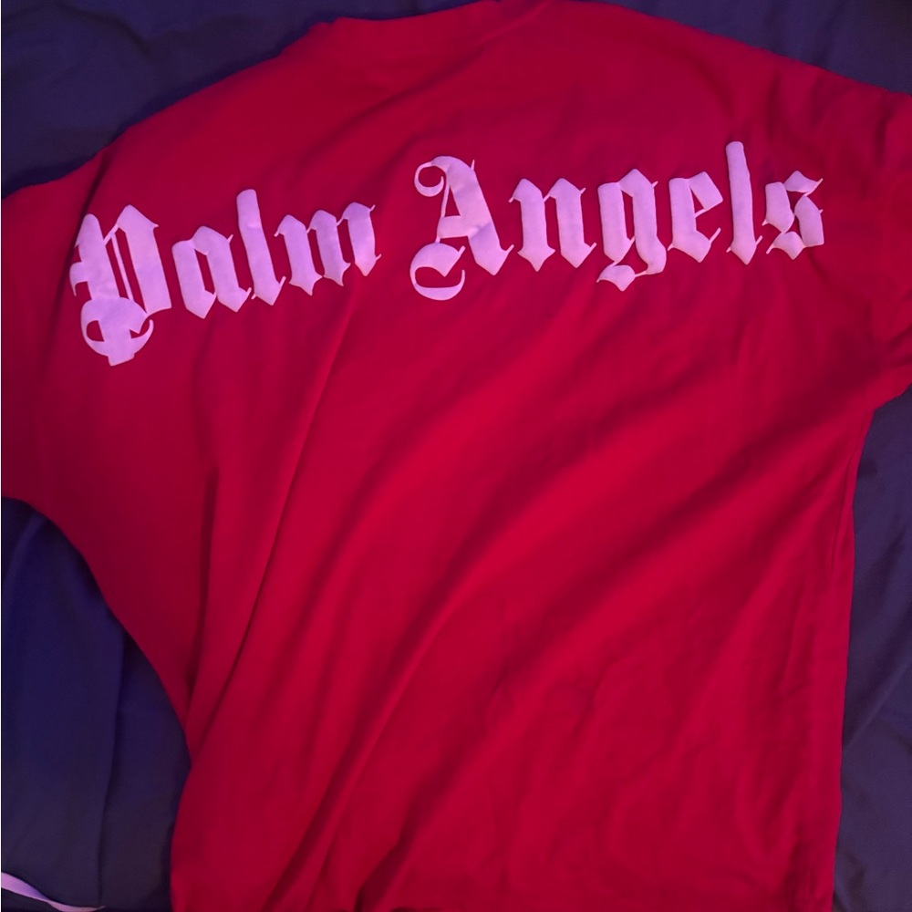 Palm Angels Red Men's Shirt